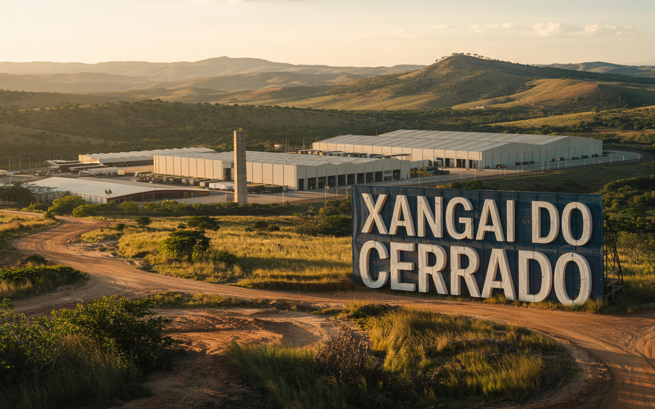 A “Xangai do cerrado” onde a expansão logística, os hubs industriais e os incentivos fiscais criaram um boom econômico silencioso no Centro-Oeste