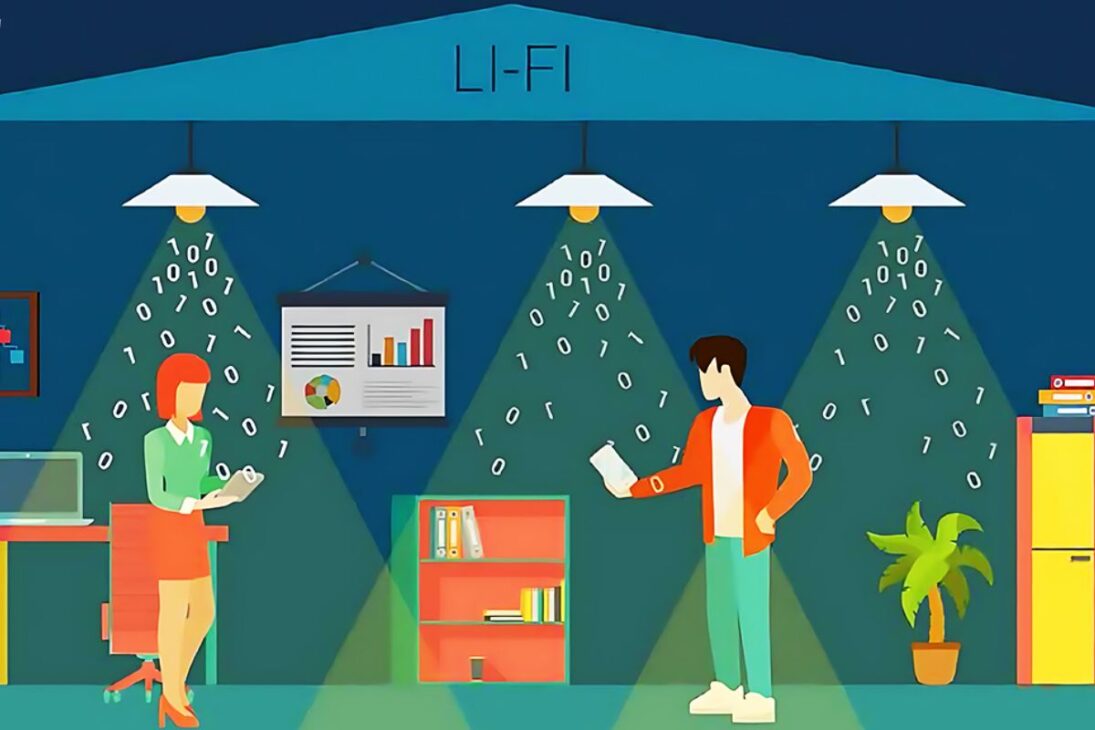 A internet do futuro usa a luz das lâmpadas, é 100 vezes mais rápida que o Wi-Fi e não atravessa paredes