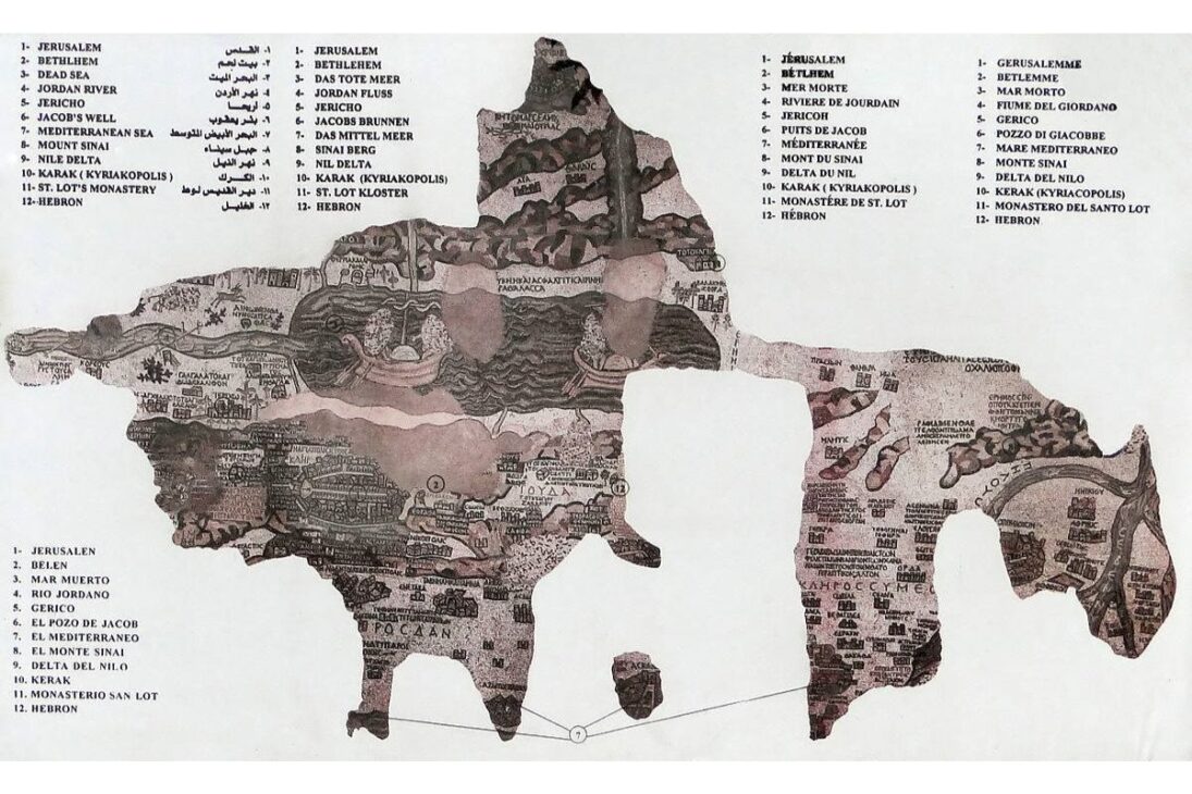 Cidade cristã perdida há séculos é encontrada graças ao mapa mais antigo da Terra Santa