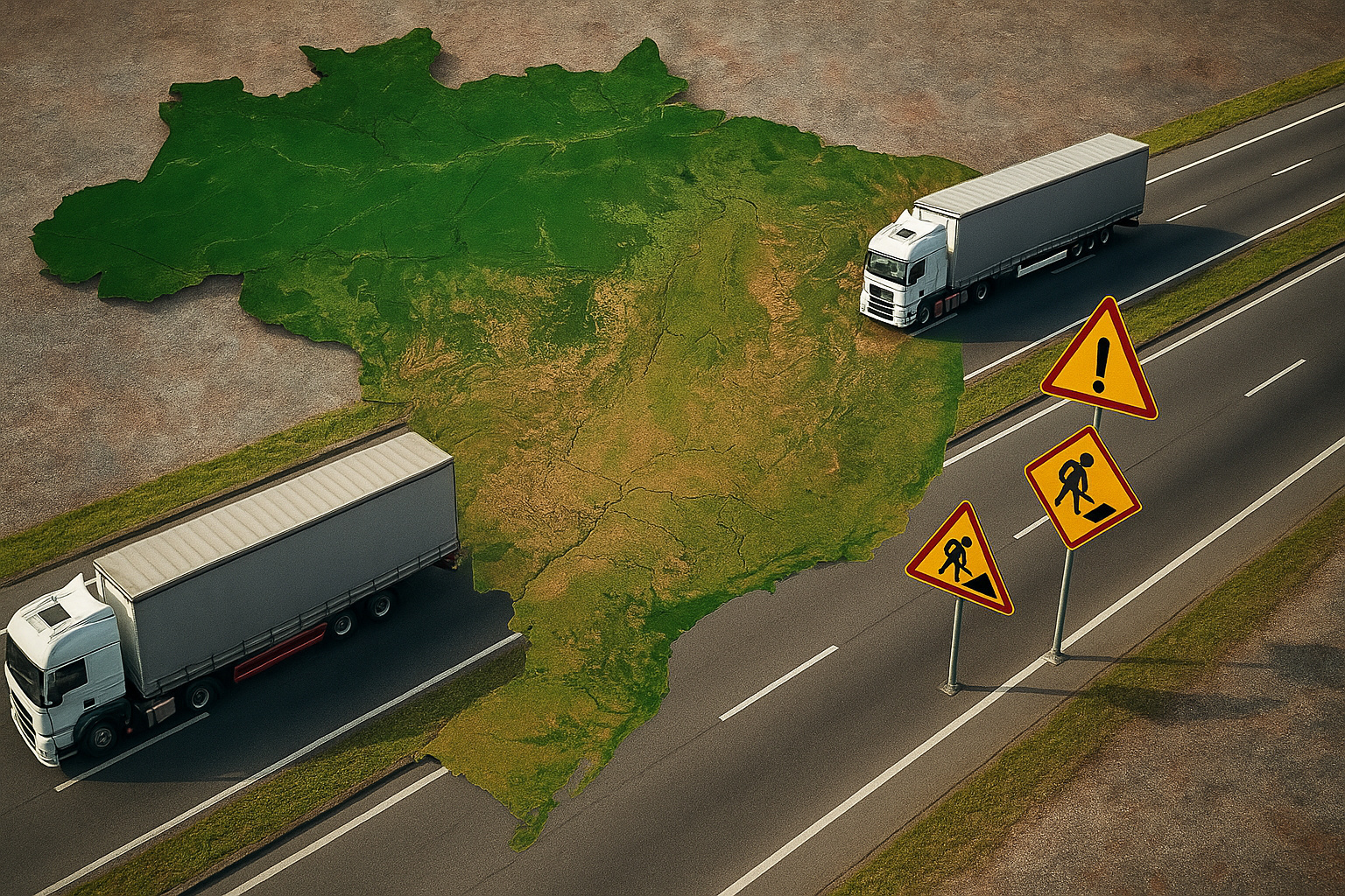 Rodovia - obras