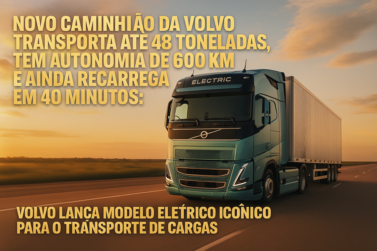 Volvo - caminhão - elétrico