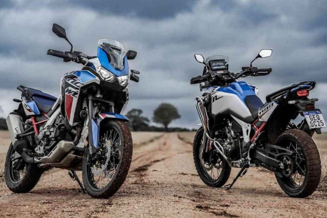 Com motor de 1.084cc e 99,3 cavalos, a Honda CRF 1100 L Africa Twin atinge 216 km/h e faz até 18 km por litro