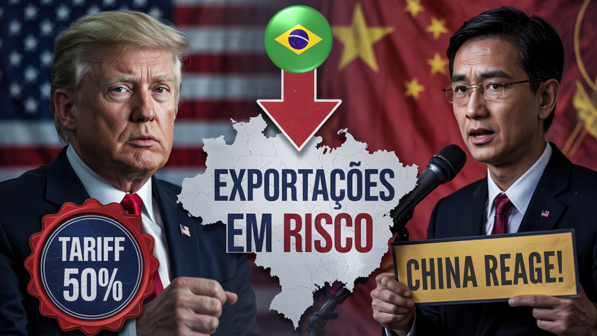 Com tarifaço de Trump prestes a começar, China promete maior aproximação com Brasil e Brics para proteger comércio global e abrir espaço a exportadores afetados