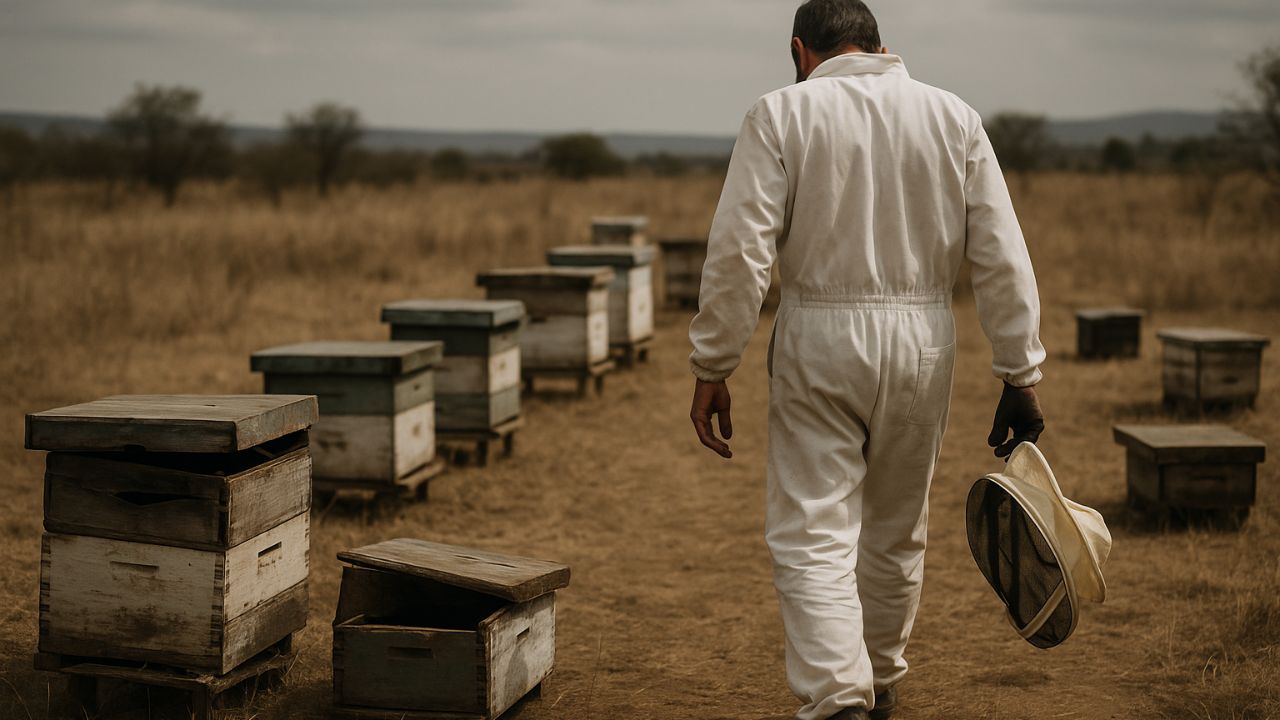 A tarifa de 50% sobre produtos brasileiros, incluindo o mel, pelos EUA, faz produtores abandonarem abelhas e contêineres ficam parados. 