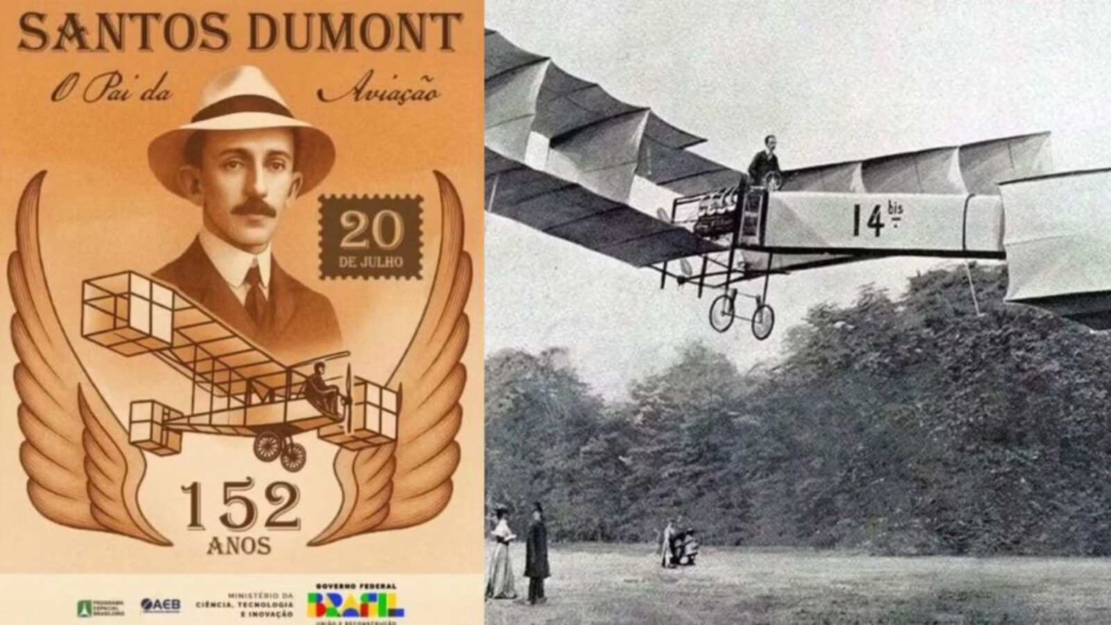 Santos Dumont, Aviação, AEB