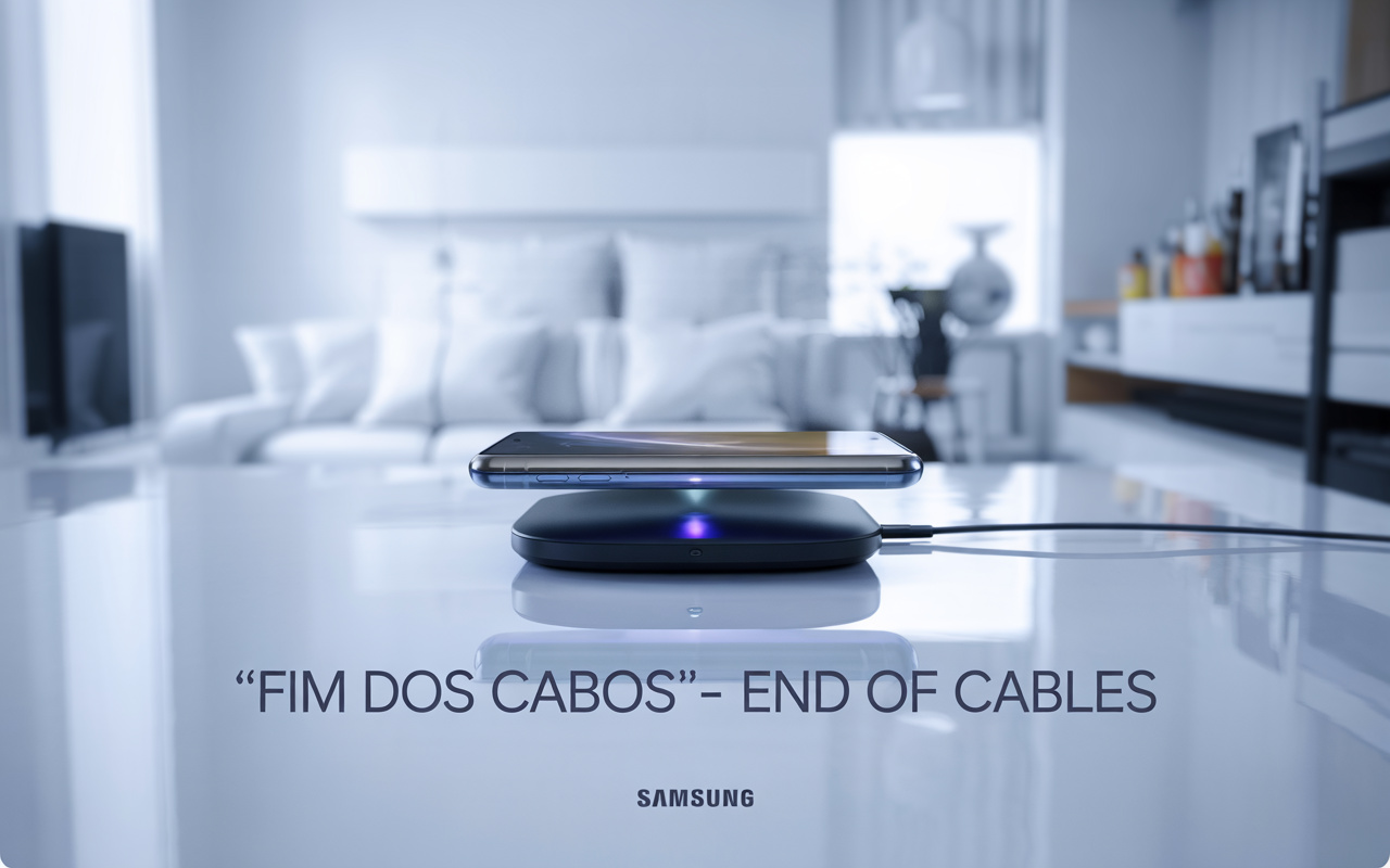 Fim dos cabos nos celulares da Samsung? Linha Galaxy pode adotar carregamento 100% sem fio com avanço da nova tecnologia e estudos internos da marca