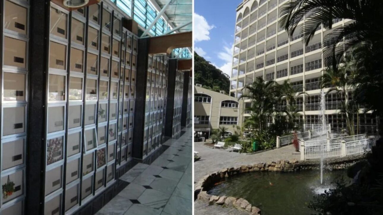 Conheça o Memorial Necrópole Ecumênica, o cemitério vertical mais alto do planeta, em Santos, referência global em sepultamento inovador.