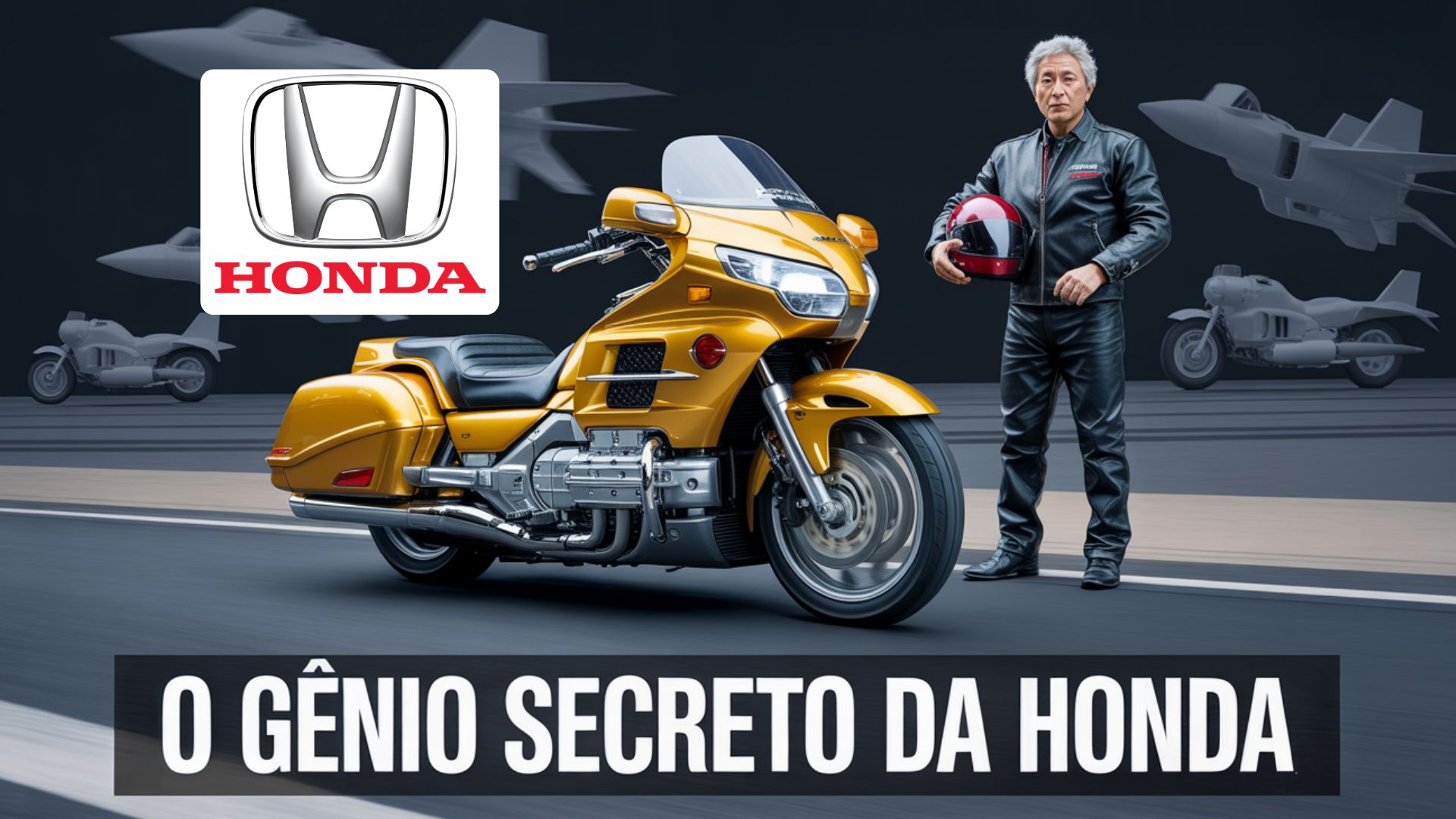 Descubra como Shoichiro Irimajiri revolucionou a Honda Gold Wing e o universo das motos com inovação, potência e engenharia visionária.