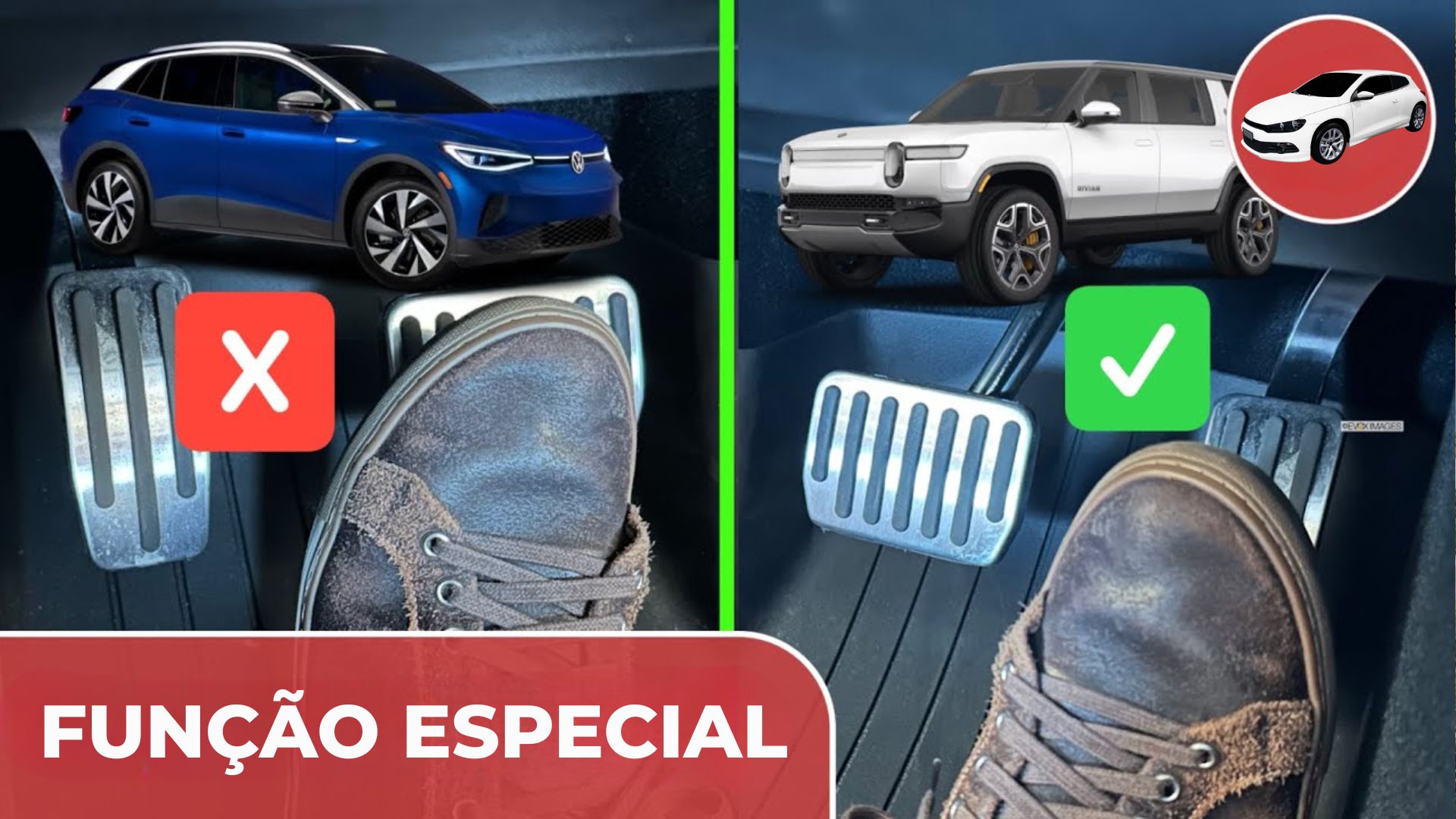 Pedal do acelerador ganha função inédita em carros elétricos e híbridos, revolucionando a direção, a segurança e a eficiência energética.