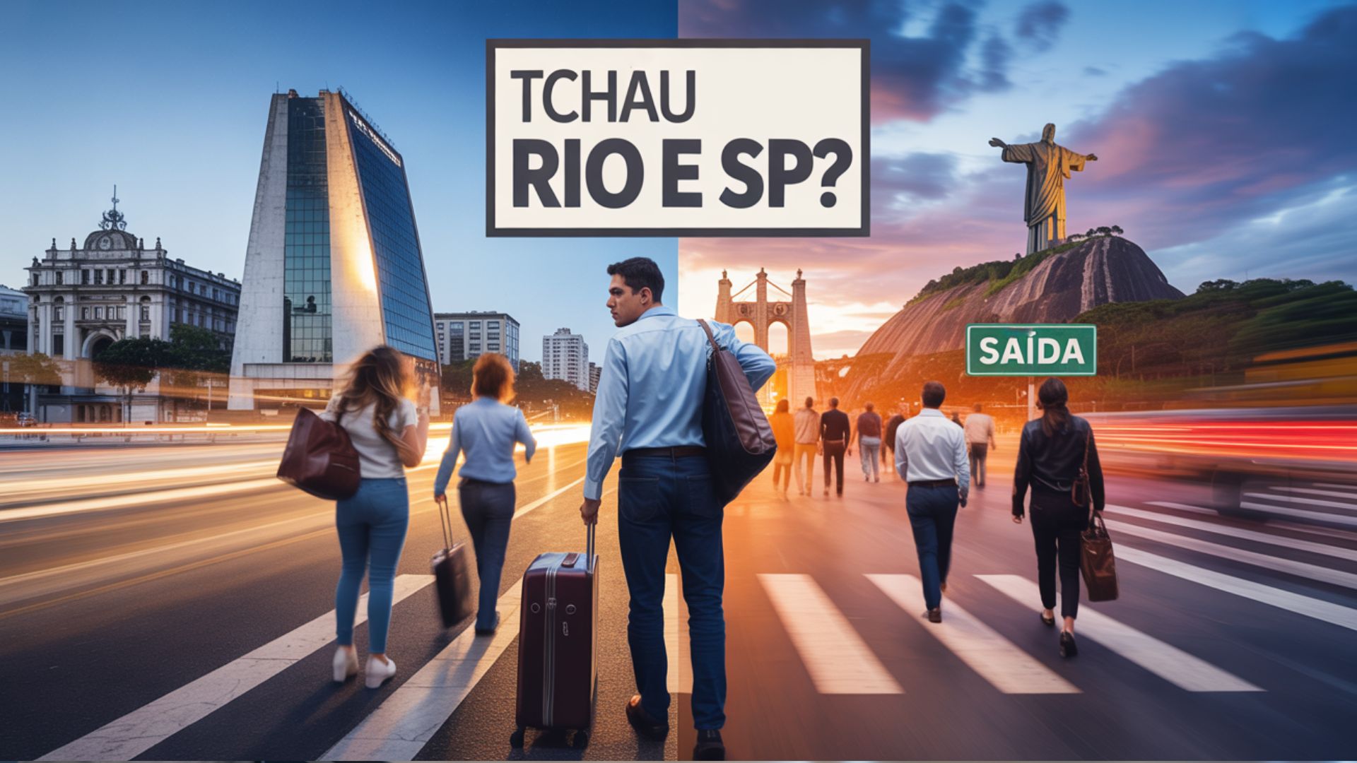 Milhares de brasileiros deixam RJ e SP em busca de qualidade de vida e segurança em novos destinos. Veja o que está mudando no mapa do Brasil.