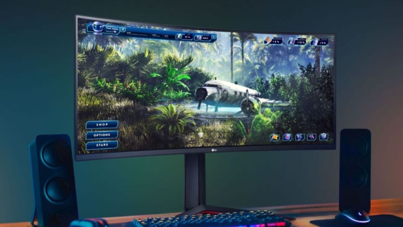Monitor Gamer Curvo LG UltraGear 34" oferece imersão, WQHD, 160Hz, HDR10 e quase 50% de desconto para renovar seu setup. Confira!