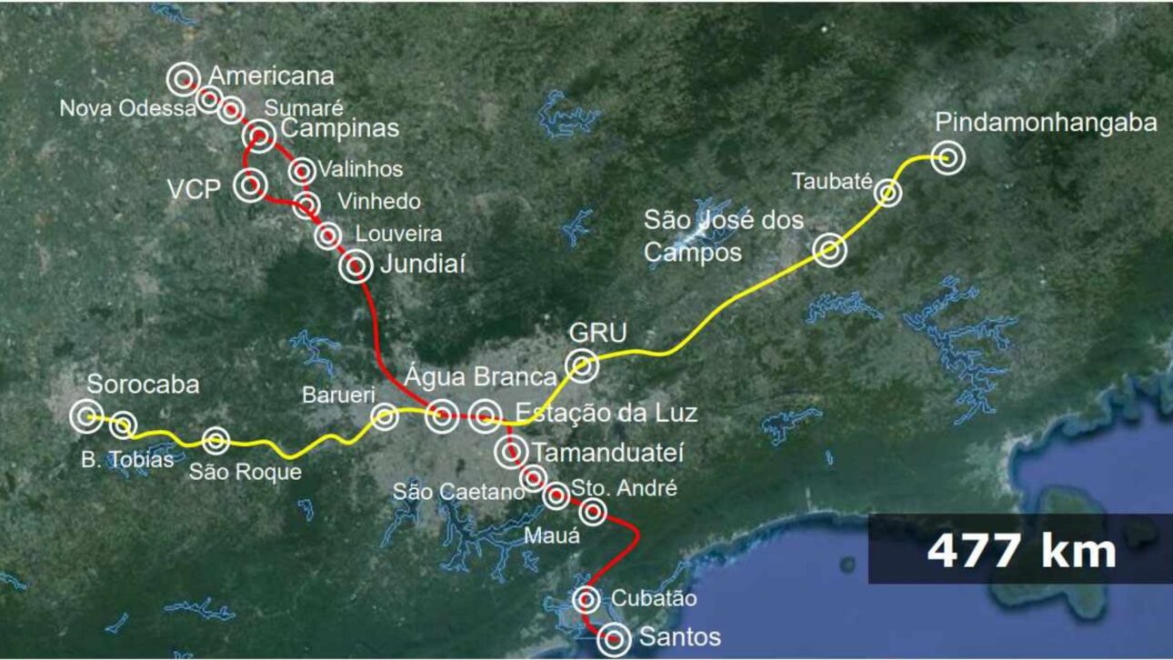 Projeto bilionário do Trem Intercidades promete ligar SP ao litoral e interior, criar 13 mil empregos e viagens rápidas em 90 minutos. 