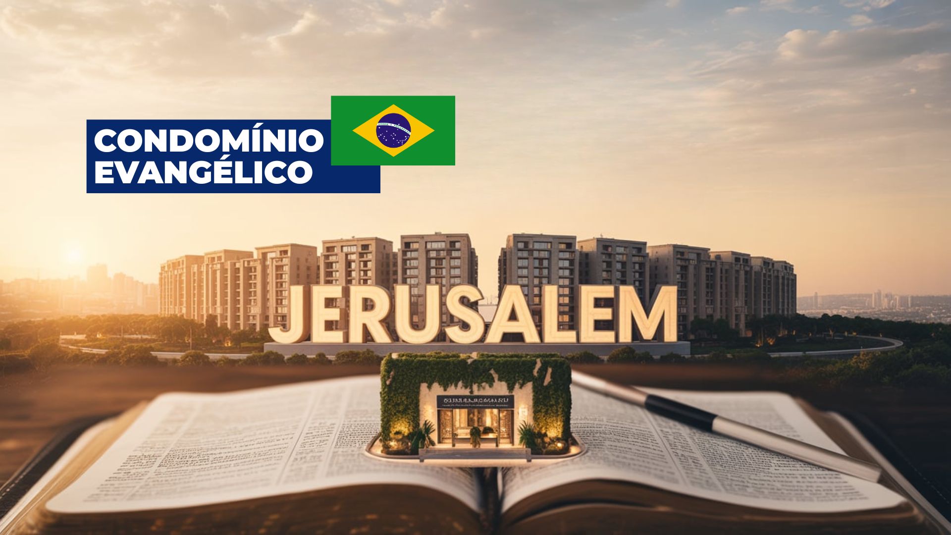 Condomínio evangélico em Nova Iguaçu aposta em blocos com nomes bíblicos e infraestrutura completa para público religioso. Descubra a novidade.