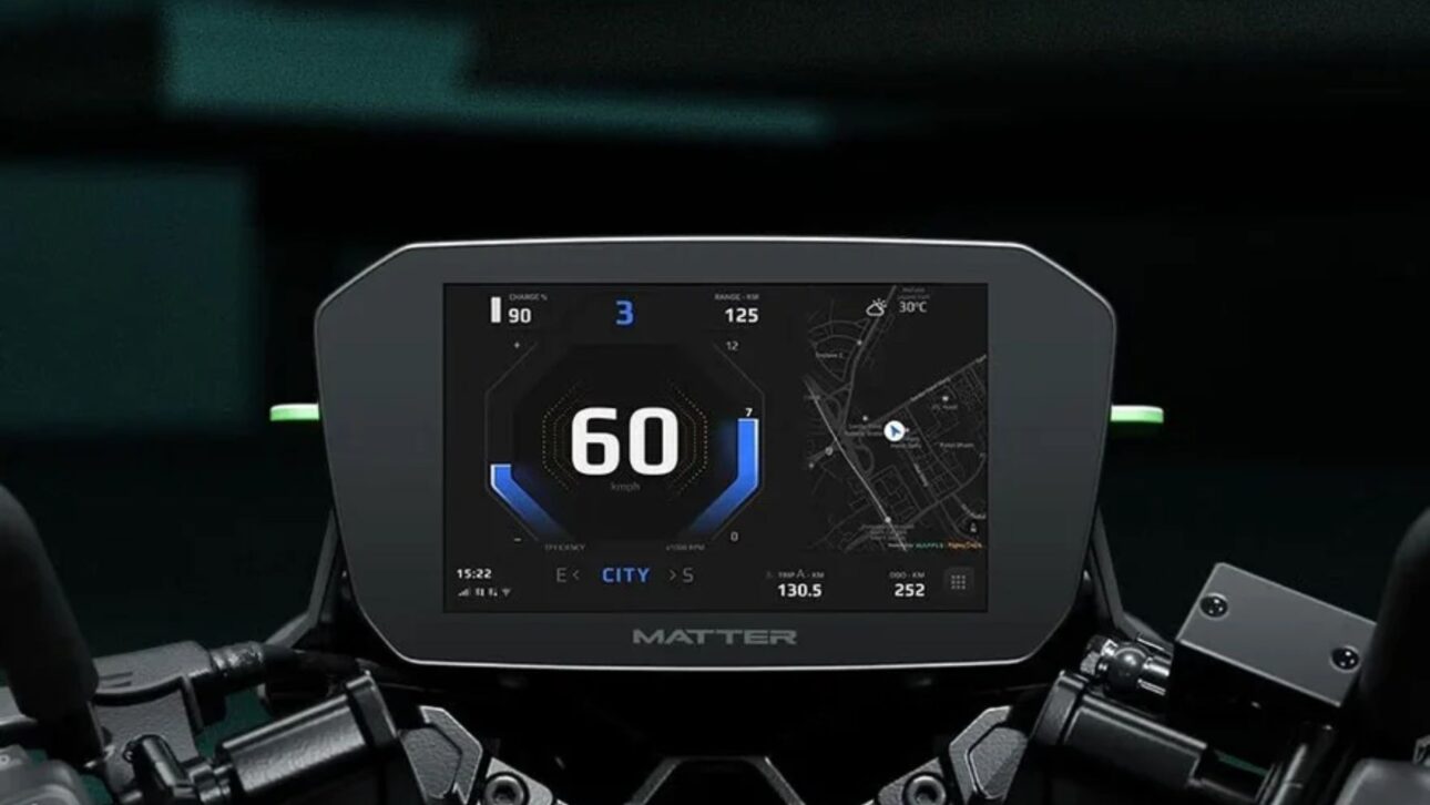 Conheça a Matter Aera, primeira moto elétrica com câmbio manual, 125 km de autonomia e tecnologia inédita que pode chegar ao Brasil em 2025.