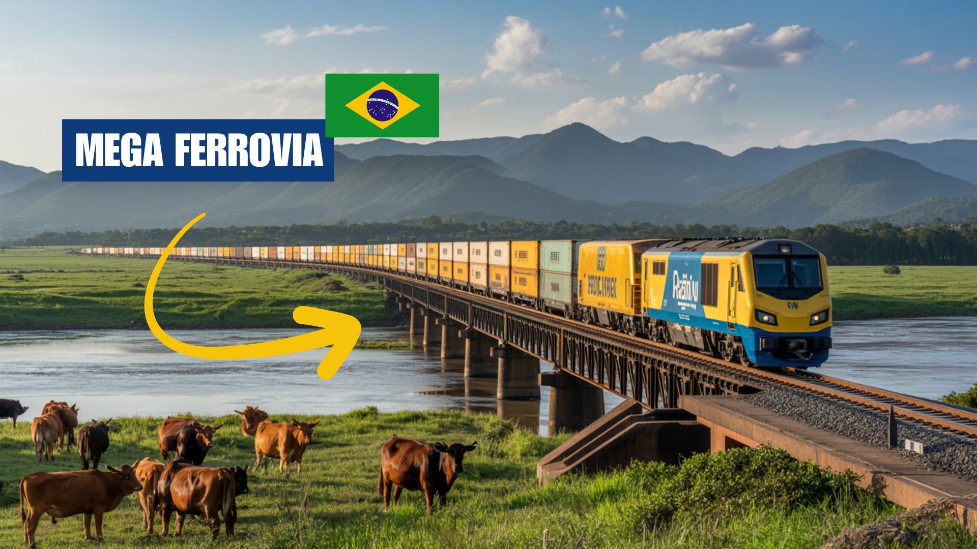 Ferrogrão: nova ferrovia de 933 km promete revolucionar a logística agrícola, reduzir custos e emissões, e evitar áreas indígenas. Confira detalhes.