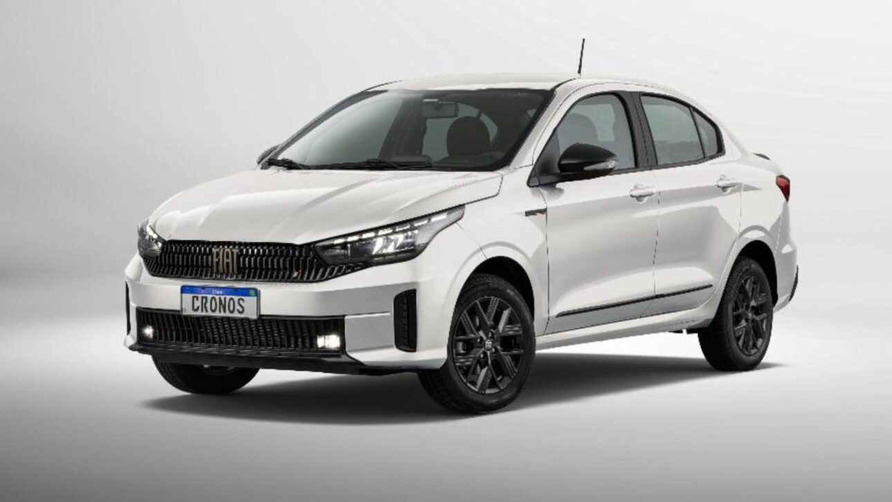 Conheça o Fiat Cronos 2026, sedã compacto com motor 1.3 flex, câmbio CVT, porta-malas de 525 L e consumo de até 14 km/l.