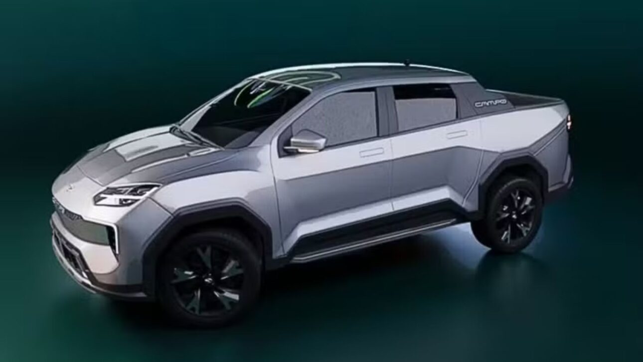 Lecar Campo, picape híbrida flex nacional, chega em 2026 com 165 cv, autonomia de 1.000 km e tecnologia avançada para o mercado brasileiro.