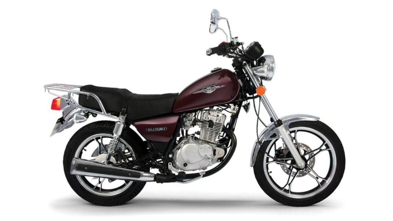 Suzuki Intruder 125 é conhecida por ser moto robusta e de manutenção baixa (Imagem: divulgação)