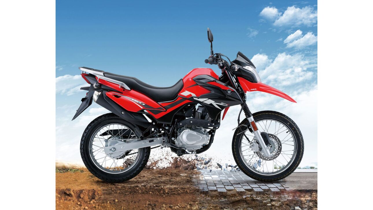 Nova Haojue NK150 oferece até 560 km de autonomia, painel digital, freios CBS e preço competitivo para motos trail no Brasil.