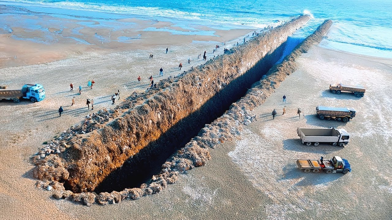 Arábia Saudita enterra milhões de galões de água salgada sob a areia — o resultado é uma engenharia que desafia o deserto