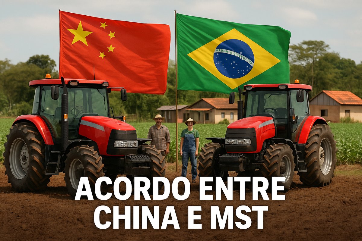 China firma acordo com MST, agricultura familiar, tecnologias