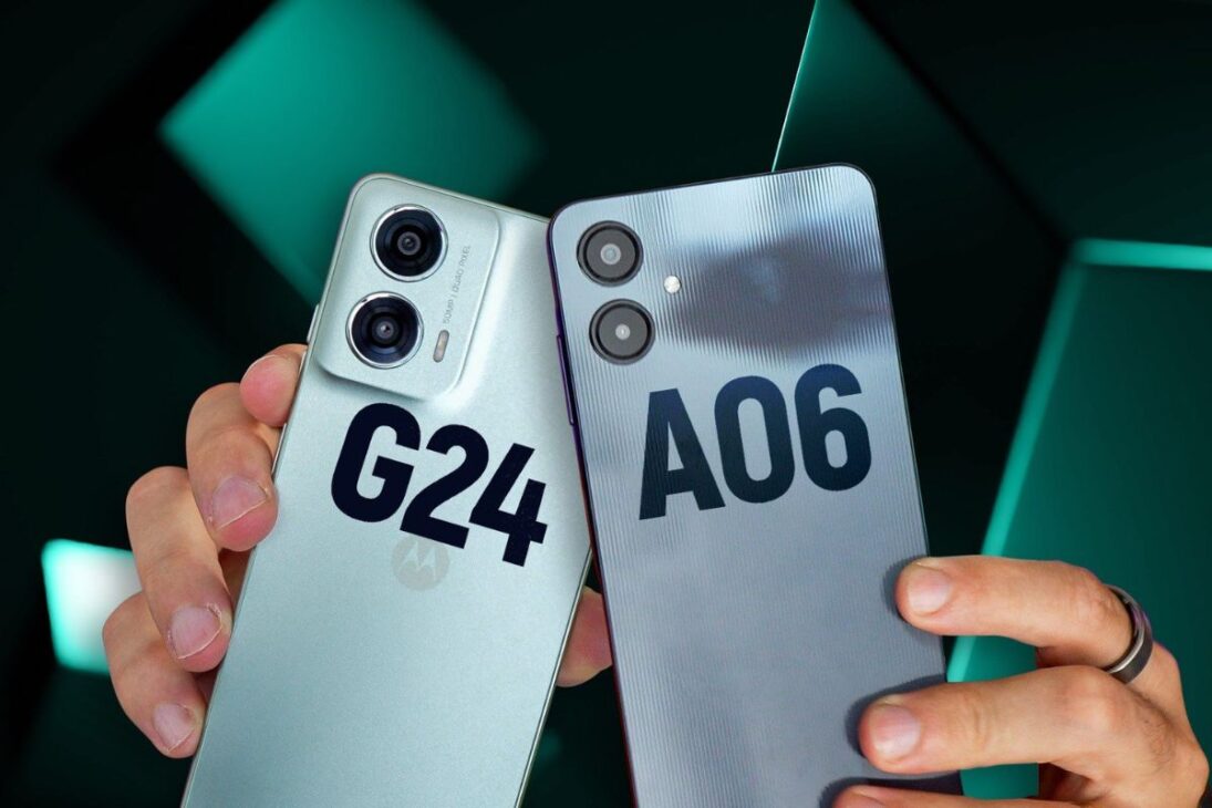Moto G24 e Galaxy A06 disputam liderança entre celulares baratos de 2025 com preço abaixo de R$ 700