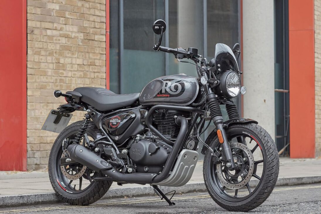 O motor de 349 cilindradas da Royal Enfield Hunter 350 faz até 38 km/l e tem velocidade final limitada em 125 km/h