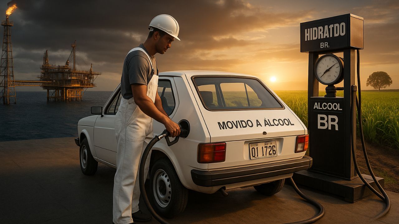 O plano audacioso que salvou o país do colapso, o programa que desafiou a crise mundial do petróleo e hoje move a maior frota de carros flex