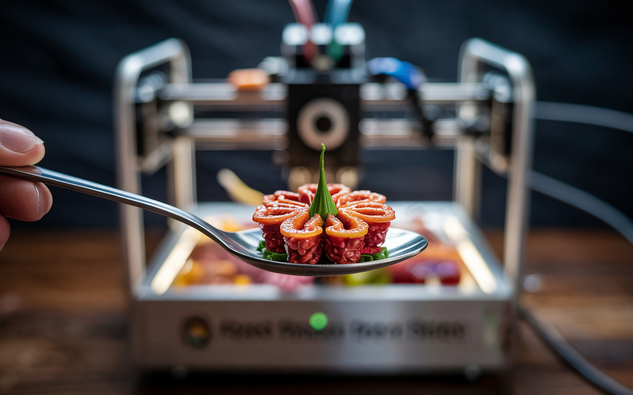 Proteína de inseto impressa em 3D - a tecnologia que transforma larvas e grilos em alimentos nutritivos pode ser o futuro da nutrição