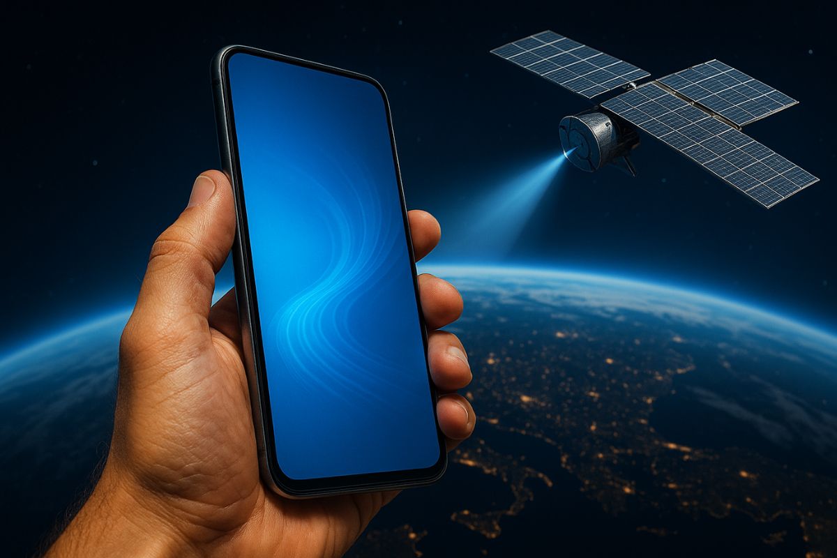 Starlink libera sinal direto para smartphones e inicia era da internet gratuita via satélite