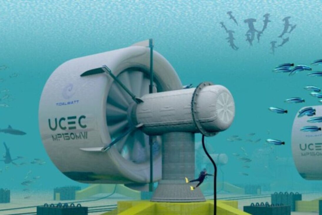 Turbina subaquática brasileira vai gerar 3 vezes mais energia que a eólica normal