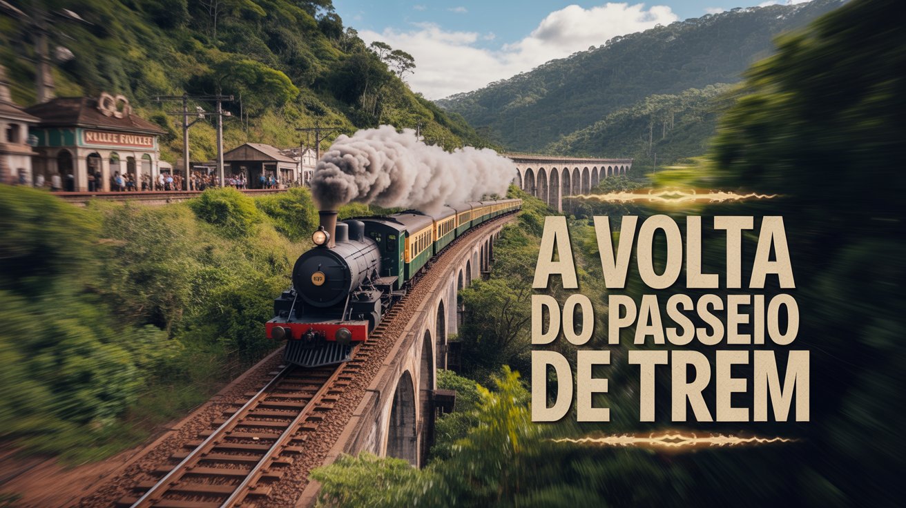 Descubra detalhes sobre a volta do Trem das Montanhas Capixabas, rota turística que liga cidades e paisagens únicas no Espírito Santo.