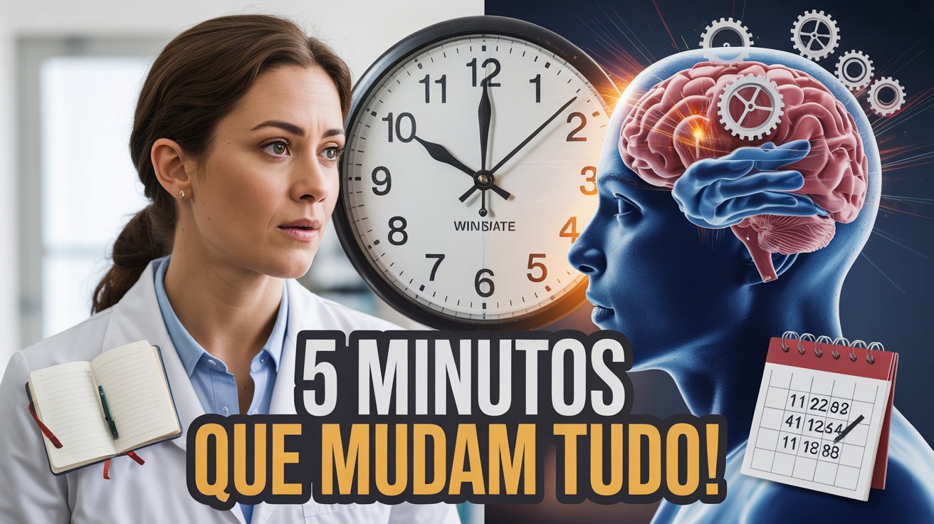 Descubra como a regra dos 5 minutos transforma o foco e combate a exaustão mental, segundo neurociência e liderança de Oxford.
