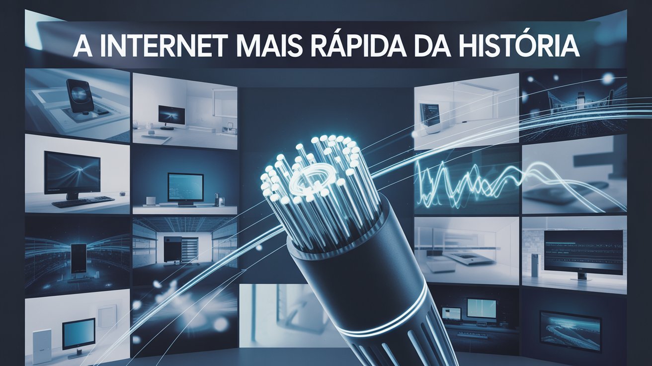 Japão bate recorde mundial com internet rápida que supera a velocidade do Brasil em milhões de vezes. Tecnologia revoluciona transmissão de dados.