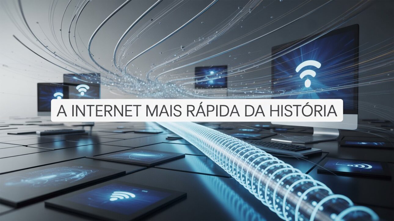 Japão bate recorde mundial com internet rápida que supera a velocidade do Brasil em milhões de vezes. Tecnologia revoluciona transmissão de dados.