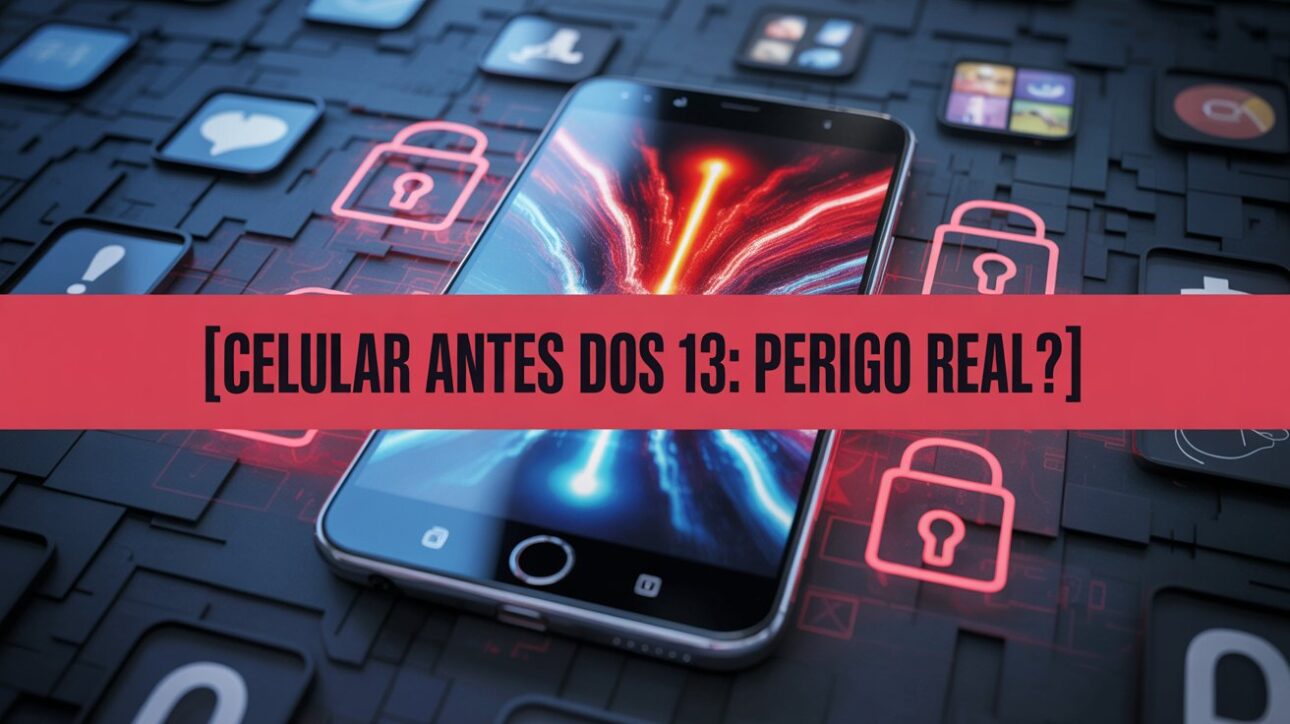 Estudo alerta: uso de celular antes dos 13 anos pode prejudicar saúde mental de crianças. Saiba por que especialistas pedem restrições urgentes.