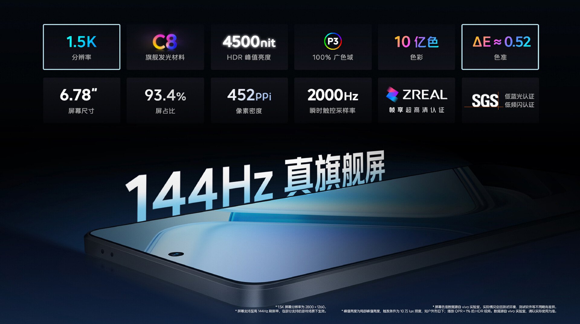 O celular com 6.400 mAh de bateria de silício carbono, carregamento de 120 W e tela AMOLED de 144 Hz que parece um console portátil turbinado