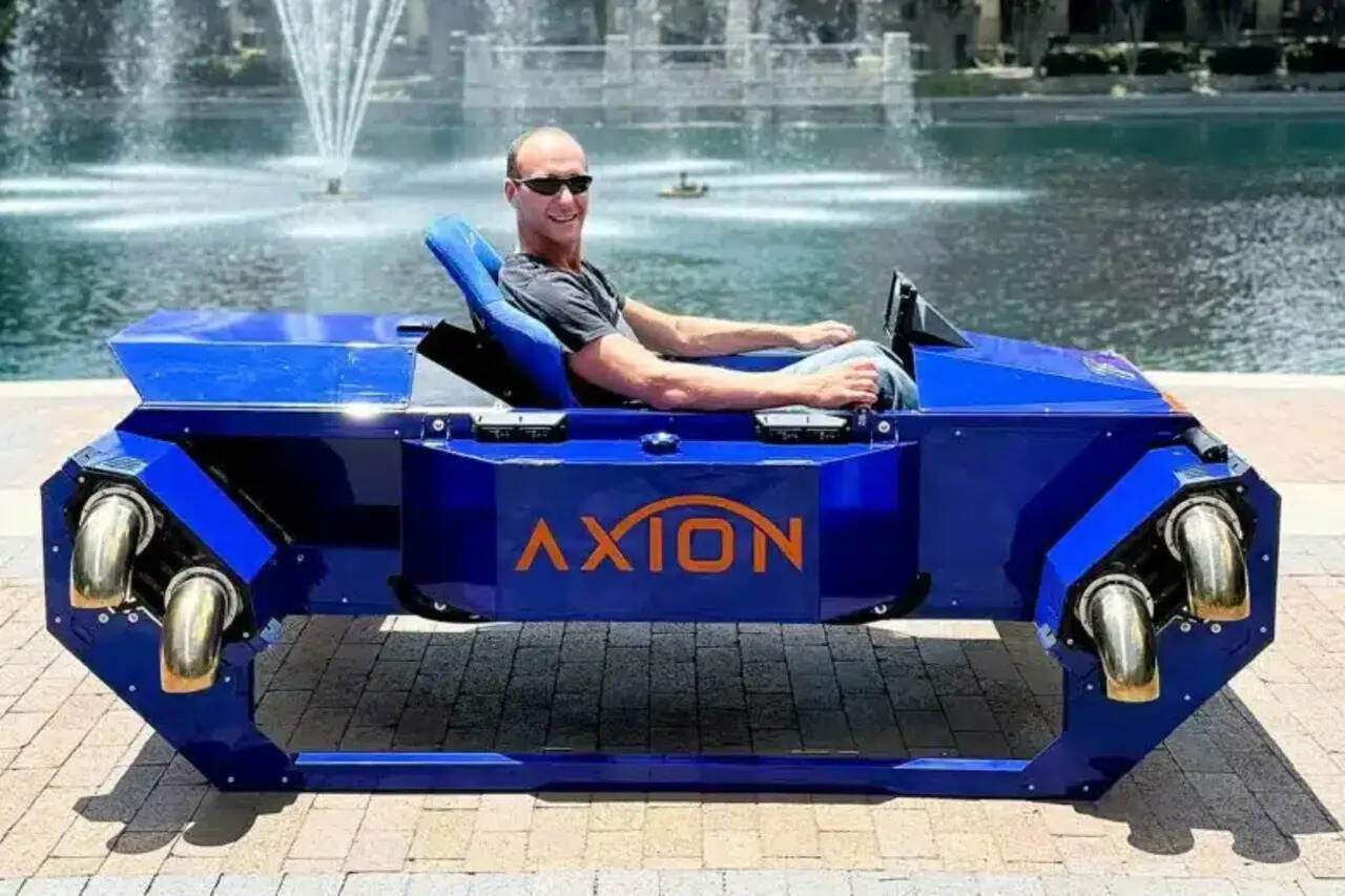 Carro voador, Axion, Aeronave, Motores, Turbinas a jato