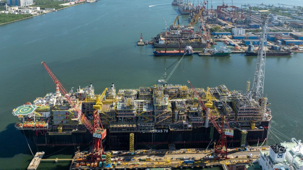 Novo FPSO P-78 da Petrobras
