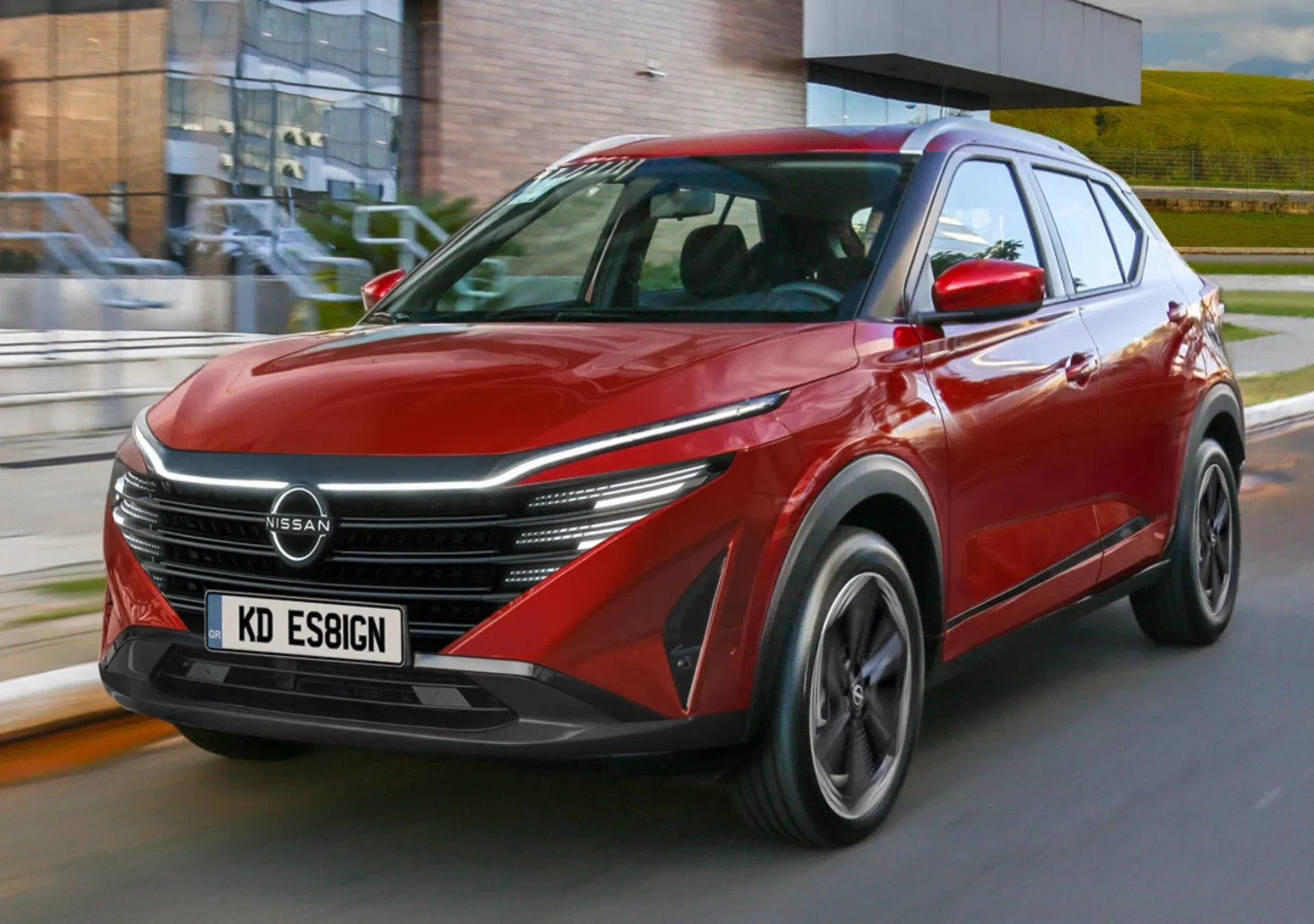 Novo SUV compacto brasileiro é flagrado em testes: Nissan Kait chega ao mercado automotivo para substituir o Kicks Play com visual moderno