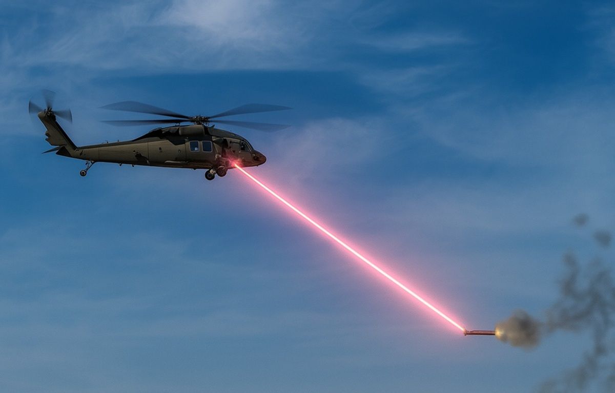 laser, caça