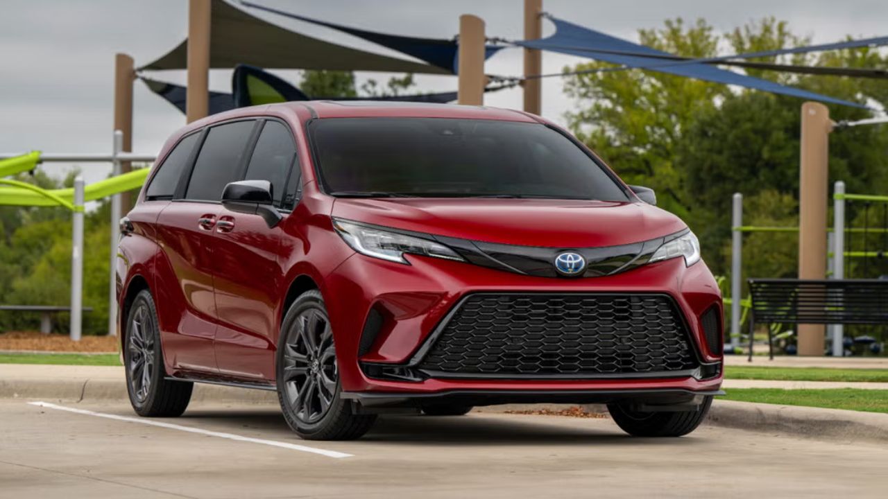 Exterior do Toyota Sienna 2025