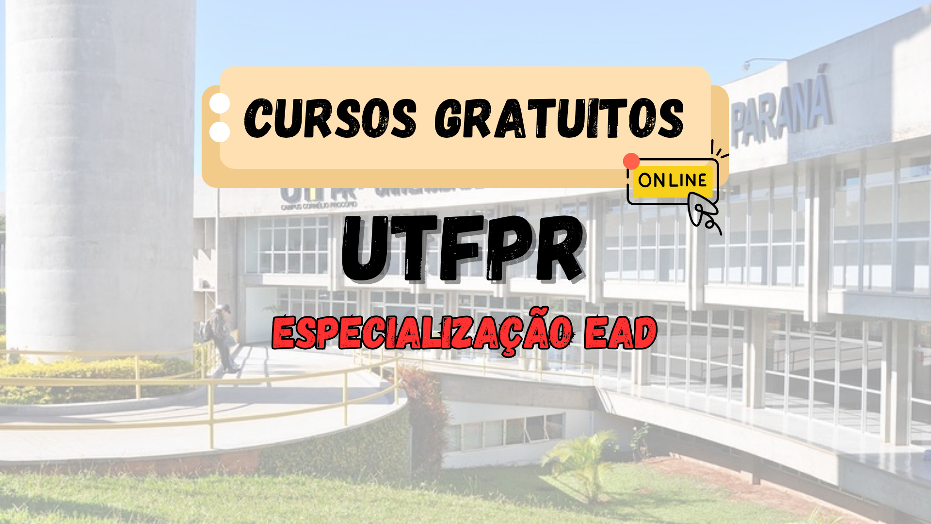 especialização - cursos gratuitos - universidade
