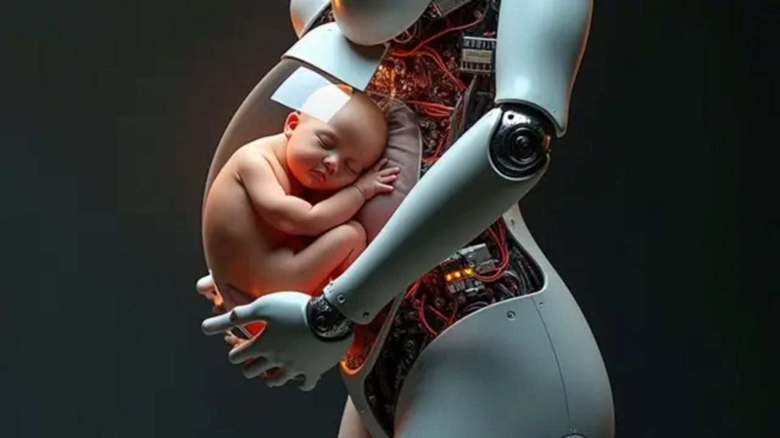 Robô humanoide, Gravidez, IA, Útero artificial