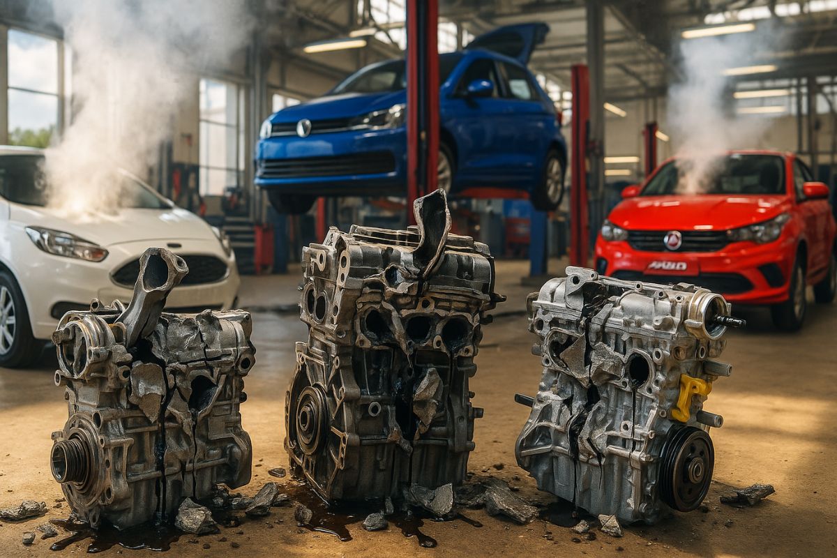 Ford Ka, Polo, Virtus e Strada compartilham problema: motores promissores que decepcionam com falhas recorrentes e revisões além do previsto