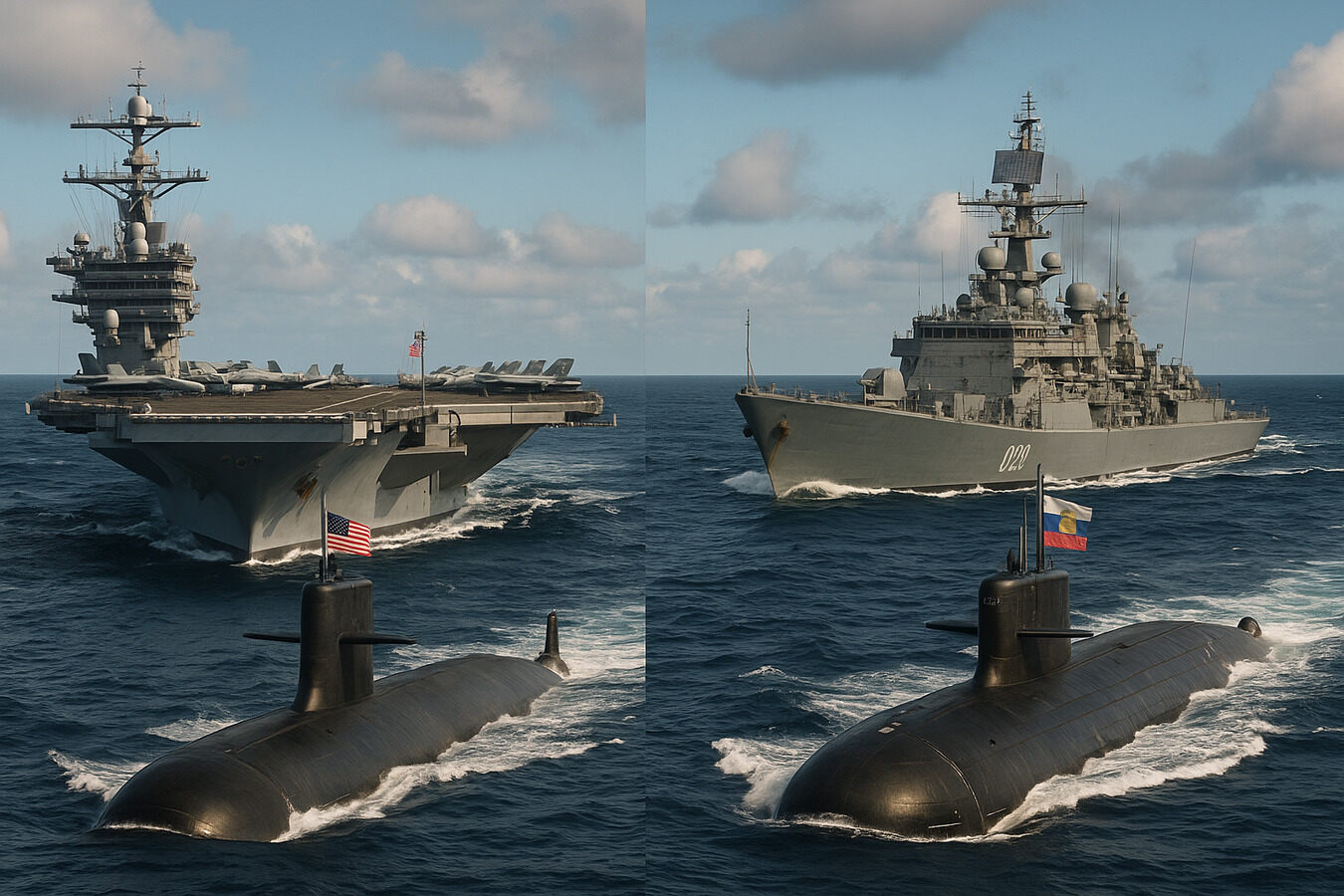 Trump, Putin, marinha, Forças navais, Submarinos