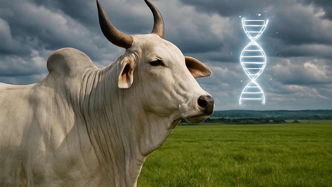 A supervaca de R$ 25 milhões que não vai para o abate revela o segredo genético que fez o Brasil exportar 2,9 milhões de toneladas de carne.