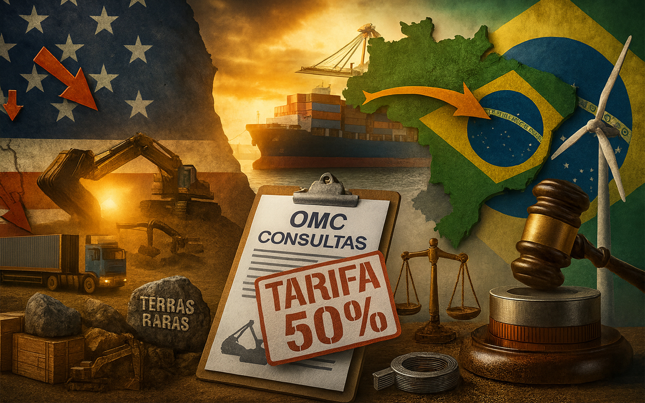 Brasil senta em um tesouro estratégico, mas as tarifas dos EUA mudaram o jogo, o que será das terras raras brasileiras