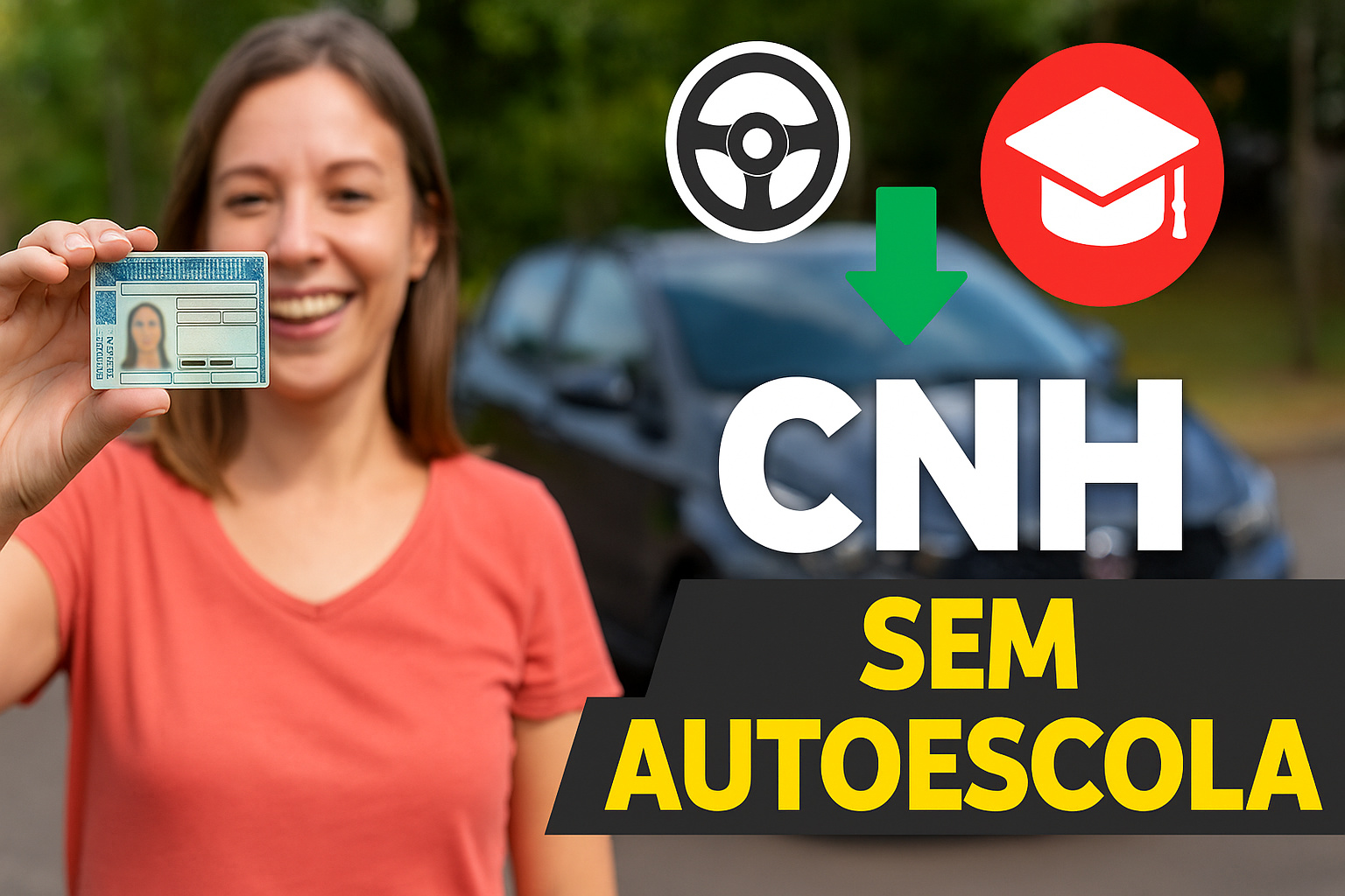 Governo explica como será possível tirar a CNH sem autoescola e gastar menos no processo