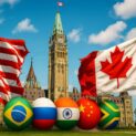 Primeiro país do G7 no BRICS, Canadá ampliaria alcance geopolítico do bloco e enfraqueceria globalização baseada no dólar